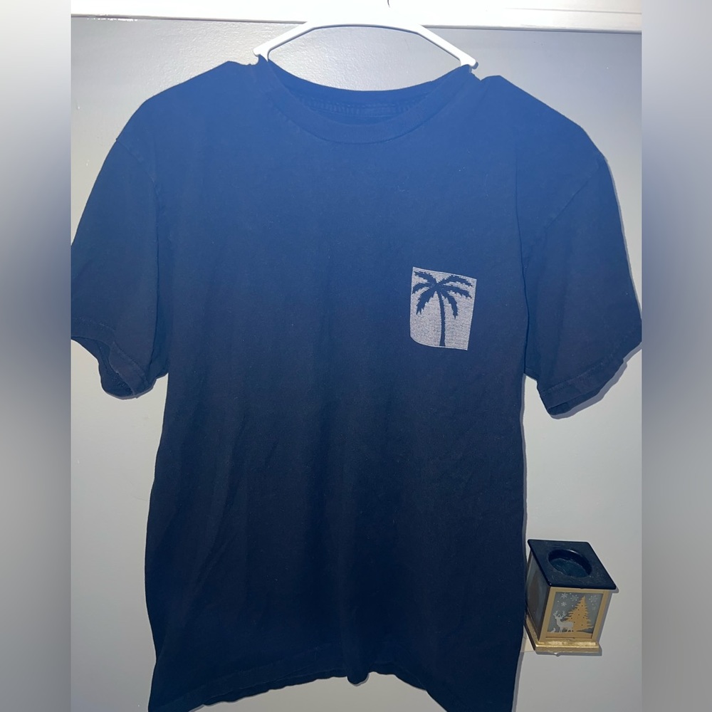 black vans tee